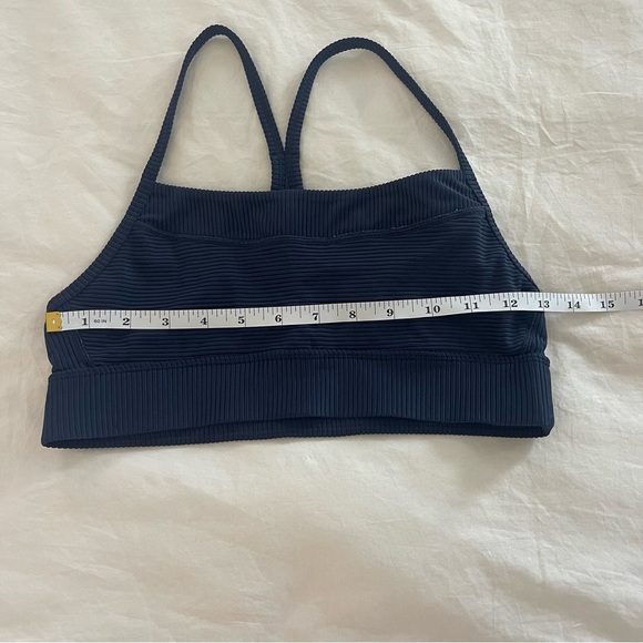 Alala Raya Rib Bra Navy - Picture 7 of 8